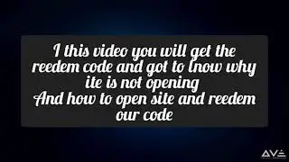 Reedemcode❔❓  Why site is not opening how to resolve problem 😎😎😎and get all thegifts  for free.