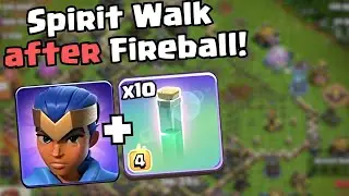 Starting the RC Charge in the MIDDLE of the attack after a Fireball is wild