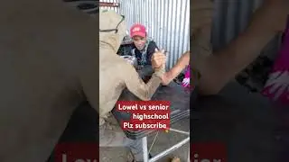 #shortvideo#armylover#shortsviral #Lowel vs senior high armwrestling epic,plz subscribe