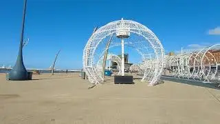 Blackpool Central Pier to North Pier Walk