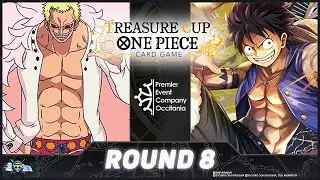 ROUND 8 | DOFFY vs ST13 LUFFY|PECO ONLINE TREASURE CUP 2024 |noHEROES |OP 8.5 | ONE PIECE CARD GAME