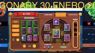 Binance nft, como fusionar dragones, leaderboard, marketplace, pvp, mazmorras y mas de dragonary