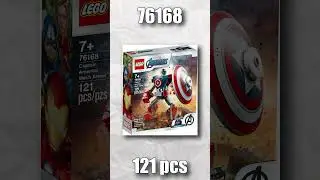 Every LEGO MARVEL & DC MECH ARMOUR Set - Part 1