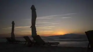 Beach at Sunset - Free HD Stock Footage (No Copyright)