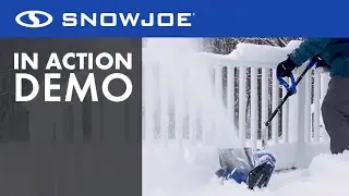24V-SS13 - Snow Joe 13-Inch IONMAX Cordless Snow Shovel Kit - Live Demo