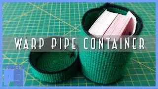 DIY Super Mario Warp Pipe Container