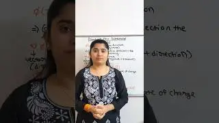 Gradient and Directional Derivatives #roshanengineeringhub