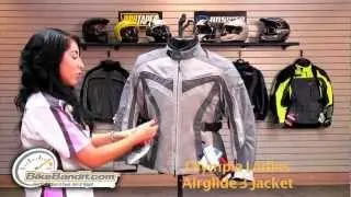 Olympia Moto Sports Women's Airglide 3 Mesh Tech Motorcycle Jacket Review by BikeBandit.com