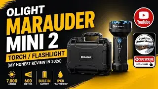 Фонарик OLIGHT Marauder Mini 2 (честный обзор в 2026 году)