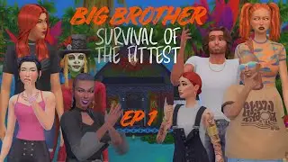 THE SIMS 4 BIG BROTHER!! Survival of the Fittest  Ep 1 - Fight to the next round