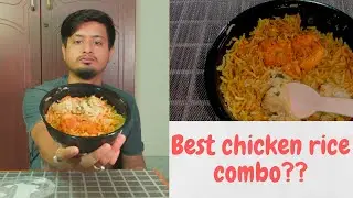 I tried best chicken rice combo from Fasoos || The Hopping Kind