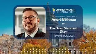 Sr. Manager of Energy Policy Andr&eacute; B&eacute;liveau joins the Dawn Stensland Show November 20, 2024