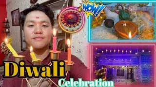 Maine Bnaya Rangoli🤩 Diwali Celebration 🧨❤️ RJ Mall Vlogs