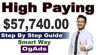 Ogads Smart Way Guide To Earn ( Step By Step ) | Cpa marketing for beginners