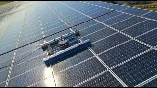 sunbotics – Roboter-Montage & -Reinigung auf dem Dach – 1,45 m & 2 m