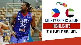 Highlights: Mighty Sports vs UAE National Team | 31st Dubai International Basketball Championship