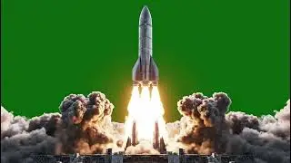 Intense Missile Green Screen Effect for Dynamic War Zone VFX