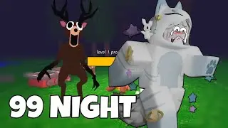 The Snowing Is Melting 99 Night In The Forest  - roblox