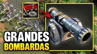 La FIESTA de la BOMBARDA en AGE OF EMPIRES 3 - Otomanos VS Alemanes