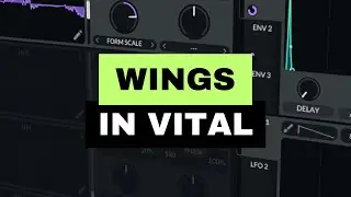 Wings Flutter Sound Design in Vital Tutorial #gameaudio #vitalsynth