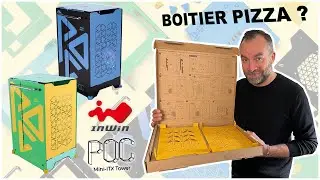 IN WIN POC : le boitier livré dans une boite à PIZZA