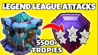 Townhall 13 Legend League 3 Star Attack Strategy (EASY 5500+ TROPIES) || Clash Of Clans