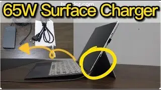 HUWDER 65W Surface Charger for Surface Book, Surface Pro 7/X, Surface Laptop 3