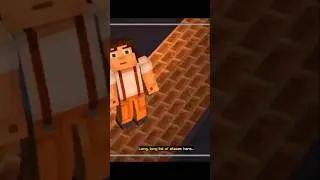 Jack muncul dan menyerangsipirdanbigHankmemberiJessewaktuuntuk lari &ndash;(Minecraft Story Mode Season 2)