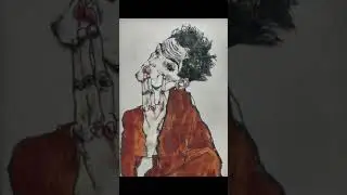 Egon Schiele was obsessed with body language and hands #history #art #painting
