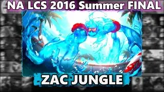 First Zac pick in NA LCS 2016 Summer | Meteos Jungle | TSM vs C9