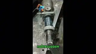 Гидробур, гидровращатель миниэксковатора Rippa R15. Устройство. 