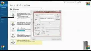 Outlook 2013 Out of Office Assistant