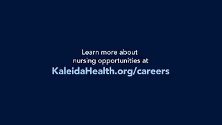 Join the Kaleida Health team - Meet nurse Amy