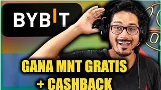 💥BYBIT REPARTE MNT (MANTLE) GRATIS  + CASHBACK 💥APURATE ANTES DE QUE TERMINE