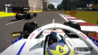 F1 2014 mod 2025 - Isack Hadjar at Baku