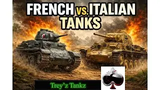 French Tanks vs. Italian Tanks | War Thunder Thursday!