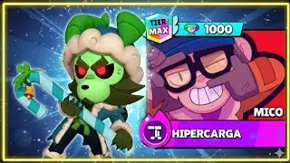 PEGANDO 1000 TROFÉUS NO MICO ESSE FOI UM DOS BRAWLERS MAIS FÁCIL -  BRAWL STARS 