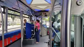 Music in the bus. Chalon-sur-Sa&ocirc;ne