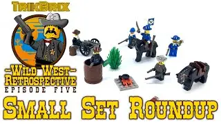 LEGO 6706, 6712, 6791, 6790 REVIEWS! Small Set Roundup! Wild West Retrospective, Ep. 5