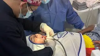 Valentina ceron  se hizo una Cirugía😨💉(jonfer y Valentina ceron) #colombia