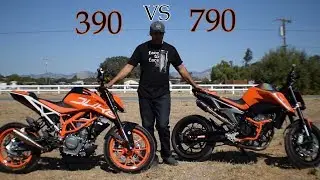 Duke 390 VS Duke 790 Sound Test