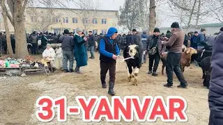 Uchkoʻprik mol bozoridagi sotilgan va qaytgan mollar.