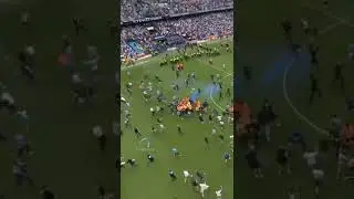 Manchester city Fans celebrating at Etihad stadium  #shorts #football #2022