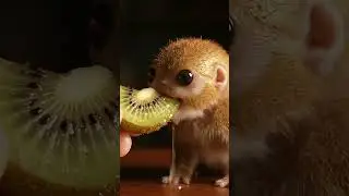 Cutest Kiwi Animal Eating Fruit 🥝🐾 | Funny Cute Kiwi Animal Moments