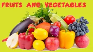 Best way to learn fruits and vegetables, with water splash.