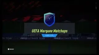 Fifa 22- UEFA MARQUEE MATCHUPS!!!!!!