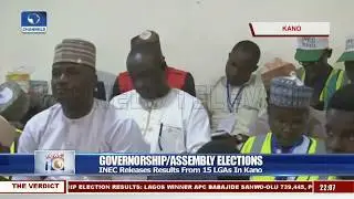 INEC Releases Results From 15 LGAs In Kano