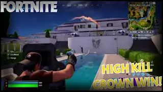 High Kill Solo Crown Win Gameplay (Fortnite Chapter 5 Season 1)