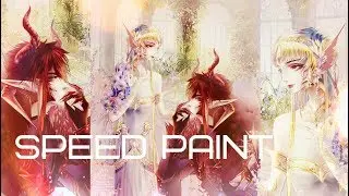 Art myoc Faira Star 【Speed Paint】 🎀 #51 【速塗装】