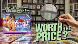 2024-25 Topps Finest Basketball Hobby Box. was it worth it?